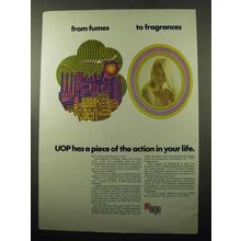 1969 UOP Universal Oil Products Company Ad - Fragrances