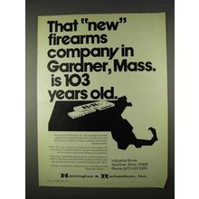1974 Harrington & Richardson Firearms Ad - Gardner