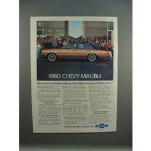 1980 Chevrolet Chevy Malibu Classic Sedan Ad - Room