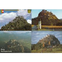 Burg Hochosterwitz Austria Special Postmark See Reverse 4x Postcard s