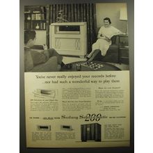 1954 Seeburg Select-o-Matic 200 Ad - You've never really enjoyed your records