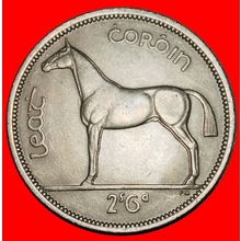 Ⰶ GREAT BRITAIN (1951-1967): IRELAND ★ 1/2 CROWN 1959 HORSE★LOW START★NO RESERVE
