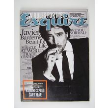 ESQUIRE Magazine October 2010 Javier Bardem Cover Vol 154 No 3