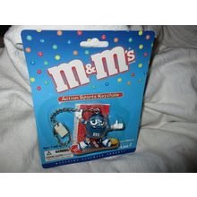 M & M's Action Sports Keychain Color Blue