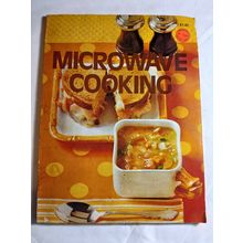 microwave cooking book delair 1977 paperback good