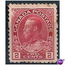 Canada 1911 SG200 2c Rose-Red Mounted Mint