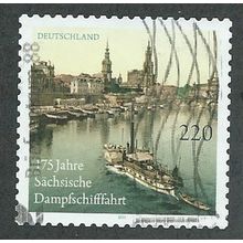 GER 2011 €2.20 (S/A) 'SAXONY STEAMBOAT ' FINE USED (EBID38-687)