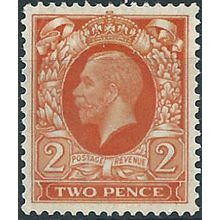 1934 SG442 2d Orange Photogravure Mounted Mint ...