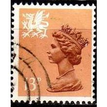 ENGLAND GREAT BRITAIN [Wales] MiNr 0042 ( O/used ) Machin