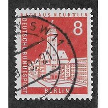 BERLIN -1956 8pf 'TOWNBUILDINGS' FINE USED (EBID60-220)