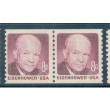 1402 8c Dwight Eisenhower Fine MNH CLP R0204
