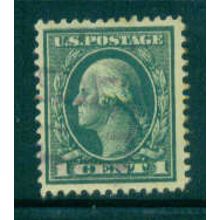 Used 405 1c George Washington Almost Very Fine A08672
