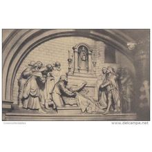 Tongre Note Dame Philippe 1st 1er Mural Antique Religious Belgium Postcard