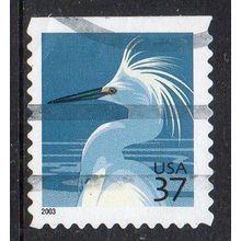 USA 2003 Birds - Snowy Egret 37c Used
