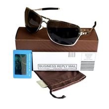 Inmate X-Metal Silver Black Probation Sunglasses
