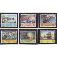 Jersey Stamps Scott #300 To 305, Mint Never Hinged