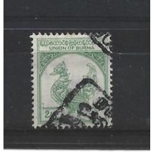 Burma.SG124 2a Hintha (legendary bird) (Green).Fine Used.Jul25a