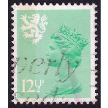 GB SCOTLAND Machin 1971 12.5p P13.5x14 Sc#SMH20 - USED @R198