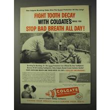 1958 Colgate Toothpaste Ad - Fight Tooth Decay