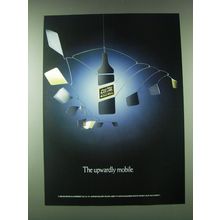 1989 Johnnie Walker Black Label Scotch Ad - The upwardly mobile