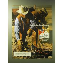 1989 Marlboro Cigarettes Ad - Come to Marlboro Country