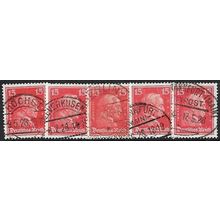 1926/1928 Mcihel 391 - fine used (o) - 5 copies, nice cancels