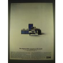 1963 IBM 1440 Computer Ad - The biggest little computer in the world