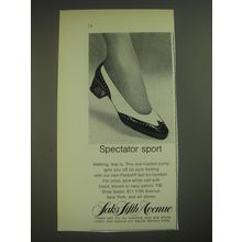 1974 Saks Fifth Avenue Fenton Shoes Ad - Spectator Sport