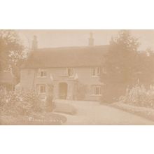 Bury Lane Elmdon Saffron Walden Antique Essex RPC Postcard