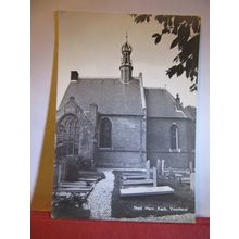 THE CHURCH, VOORHOUT, HOLLAND used vintage postcard #