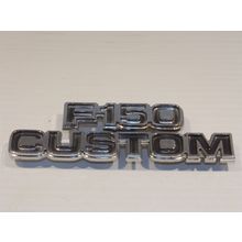 1977 78 79 Ford F-150 Custom Truck Emblem OEM D7TB-16702-DWC