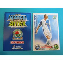 Andre Ooijer - Blackburn Rovers - Match Attax 2008/09 Football Card