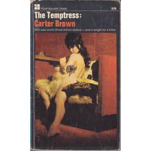 1967 CARTER BROWN Paperback Book THE TEMPTRESS - Crime - £4.99 POSTFREE UK