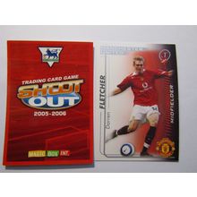 Darren Fletcher - Man Utd - Shoot Out 2005 2006 Magic Box Football Card (EF1)