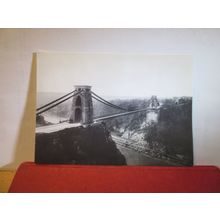 BRUNEL'S CLIFTON SUSPENSION BRIDGE, BRISTOL unused postcard by BBC =