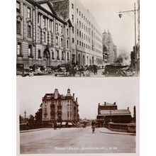 Pretoria Bridge Johannesburg Post Office 2x South Africa Old Postcard
