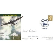 URFT WW2 Dam Raids LTD TO ONLY 5 Benny Goodman Hand Signed FDC