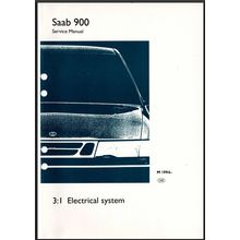 Saab 900 Electrical System Workshop Manual 1994 199321103 PDF