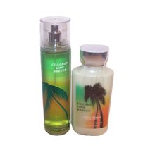Coconut Lime Breeze Fragrance Mist & Lotion Bath & Body Works 2 Piece Set
