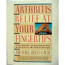 ARTHRITIS RELIEF and JOINT HEALTH Gach Rippe aches pain 2 books