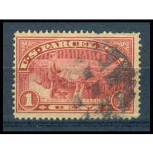Used Q1 1c Post Office Just Clears WA1564