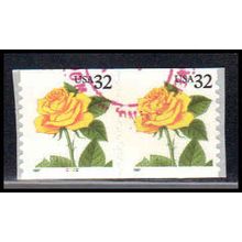 Used 3054 32c Yellow Rose Very Fine CNP Left 2222 PA1890