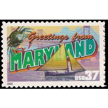 3715 37c Maryland Fine MNH V2796