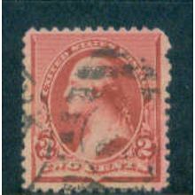 Used 220 2c George Washington Fine A13703