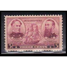 792 3c Farragut-Porter Fine MNH O0582
