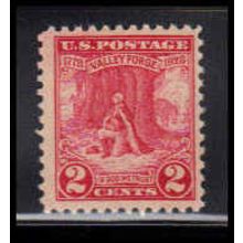 645 2c Valley Forge Fine MNH O1109