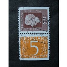 Netherland 1974 - Type Regina, and Numerals - from booklet - USED