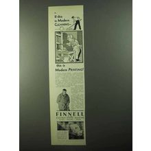 1931 Finnell Electric Floor Machine Ad, Modern Cleaning
