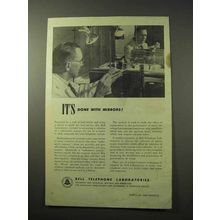 1950 Bell Telephone Ad - It's Done With Mirrors