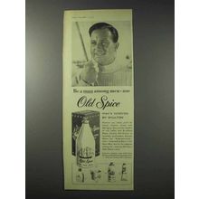 1958 Old Spice After Shave Lotion Ad - Be a Man